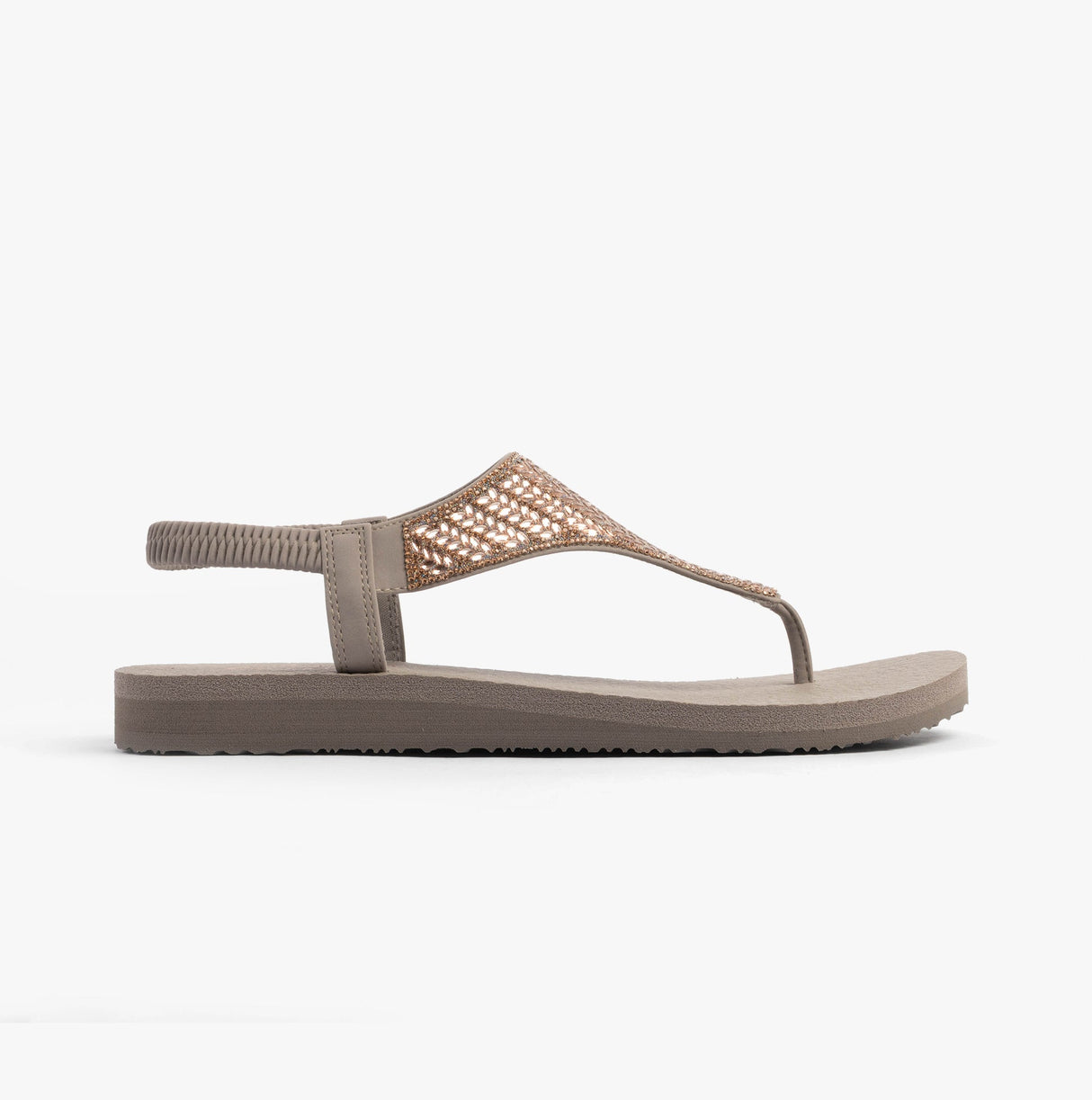 Skechers 119774/TPE MEDITATION - GLAMOROUS MUSE Womens Sandals Taupe