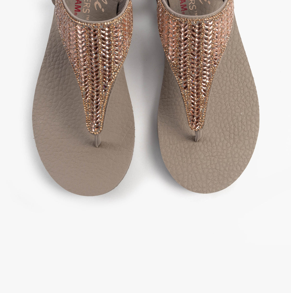 Skechers 119774/TPE MEDITATION - GLAMOROUS MUSE Womens Sandals Taupe