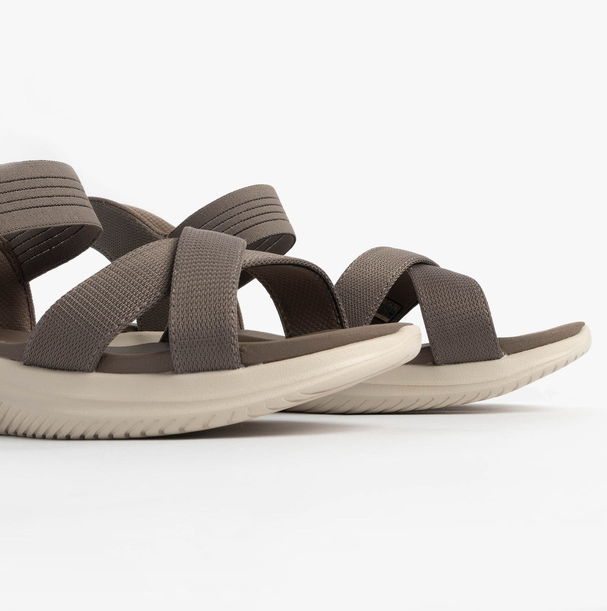 Skechers 119975/DKTP ULTRA FLEX 3.0 - NEVER BETTER Womens Sandals Dark Taupe