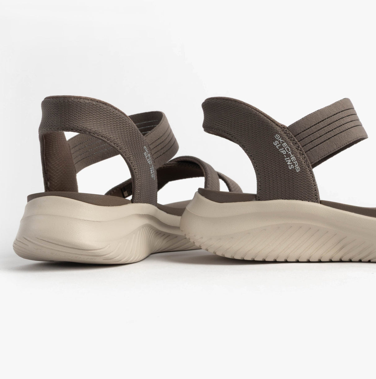 Skechers 119975/DKTP ULTRA FLEX 3.0 - NEVER BETTER Womens Sandals Dark Taupe