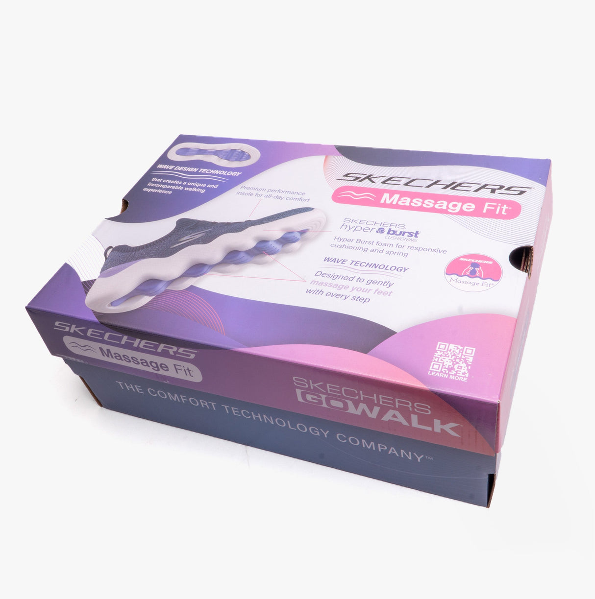 Skechers 124905/GYPK GO WALK MASSAGE FIT-UPSURGE Womens Trainers Grey