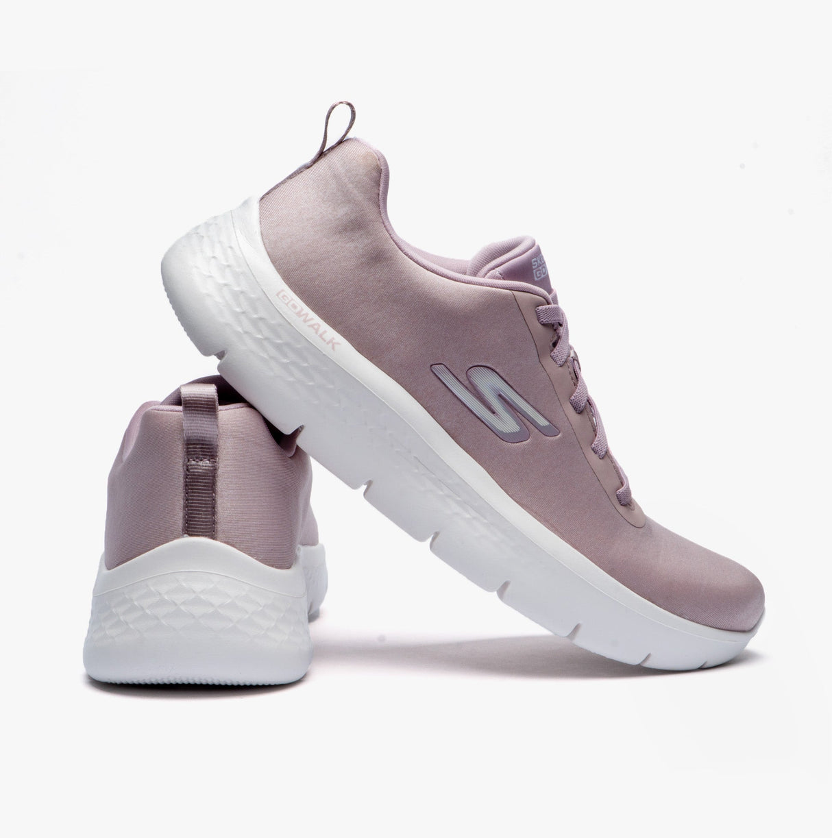 Skechers 124959/MVE GO WALK FLEX - DAZZLING SMILE Womens Trainers Purple