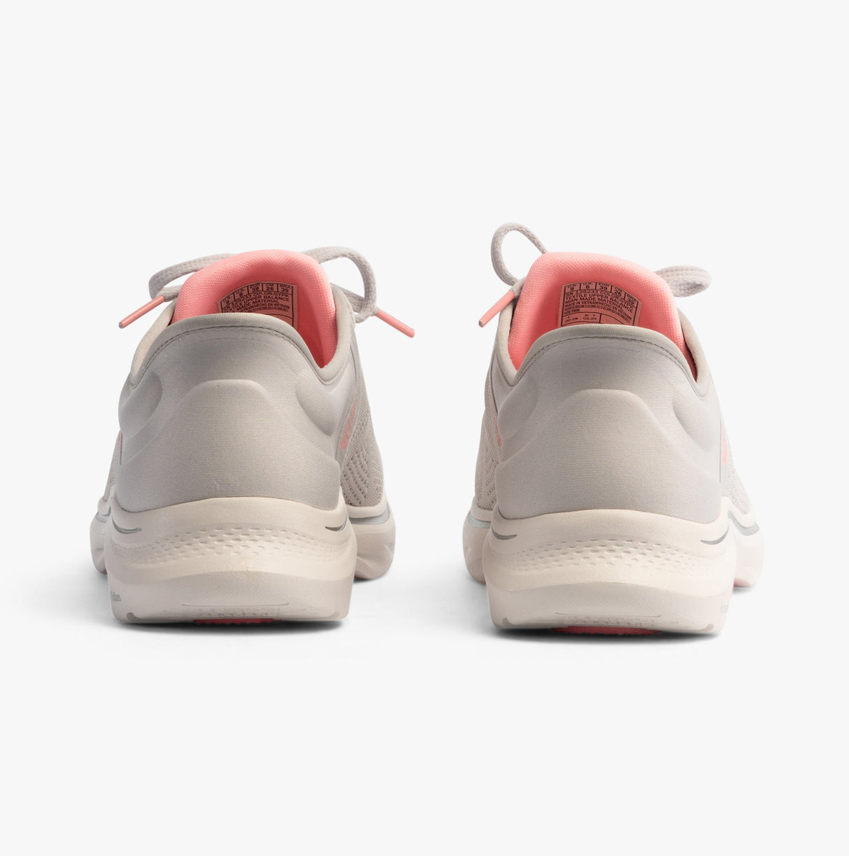 Skechers 125233/GYPK GO WALK 7 - VALIN Womens Trainers Gray/Pink