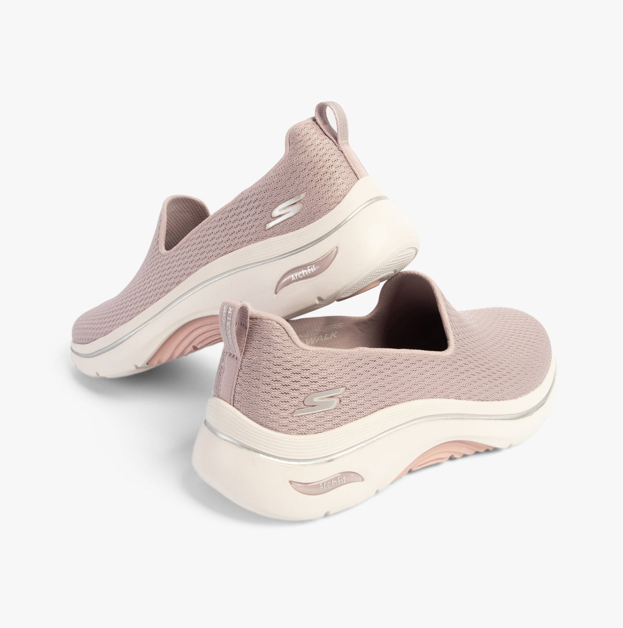 Skechers 125313/MVE GO WALK ARCH FIT 2.0 - SAIDA Womens Trainers Mauve