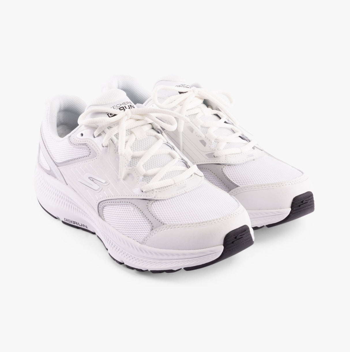 Skechers 128606/WSL GO RUN CONSISTENT 2.0 - ADVANTAGE Womens Trainers White/Silver