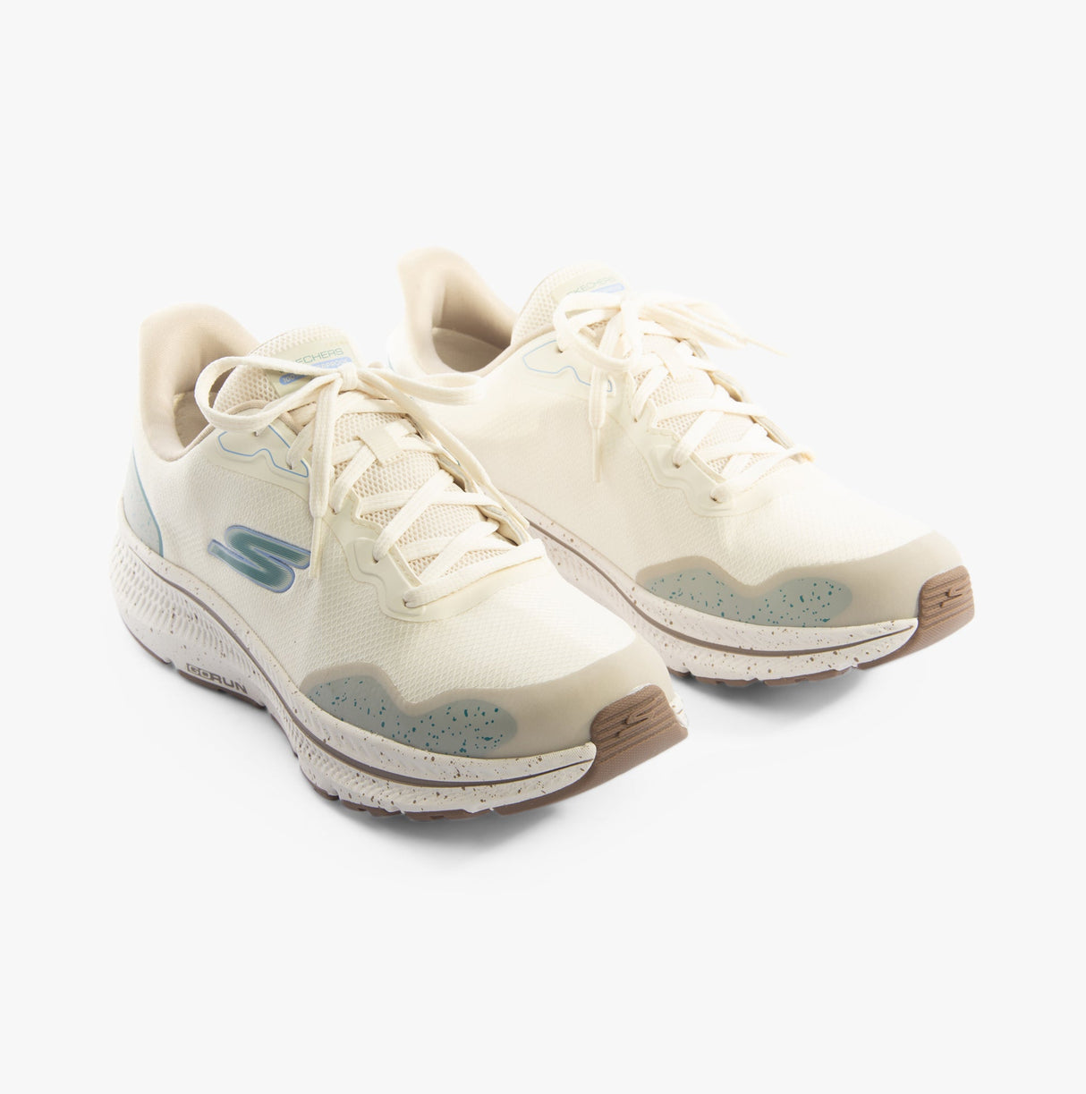 Skechers 128625/OFWT GO RUN CONSISTENT 2.0 - PIEDMONT Womens Trainers Off White