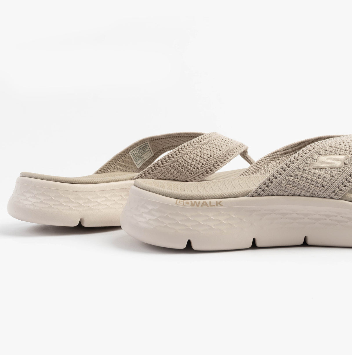 Skechers 141459/TPE GO WALK FLEX SANDAL - HOLLY Womens Sandals Taupe