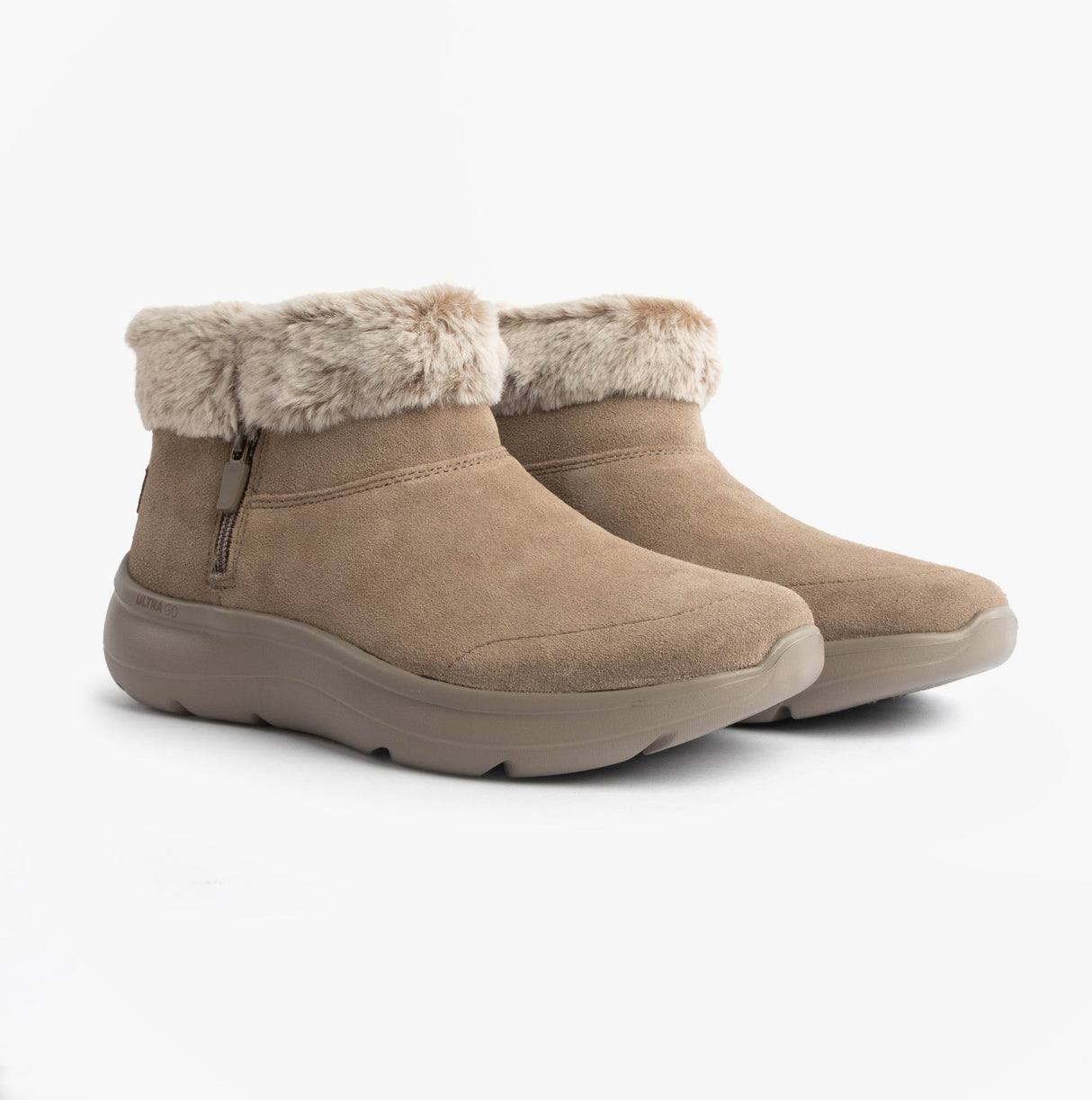 Skechers ON-THE-GO ENCORE - SNOW-CAPPE Womens Boots Dark Taupe