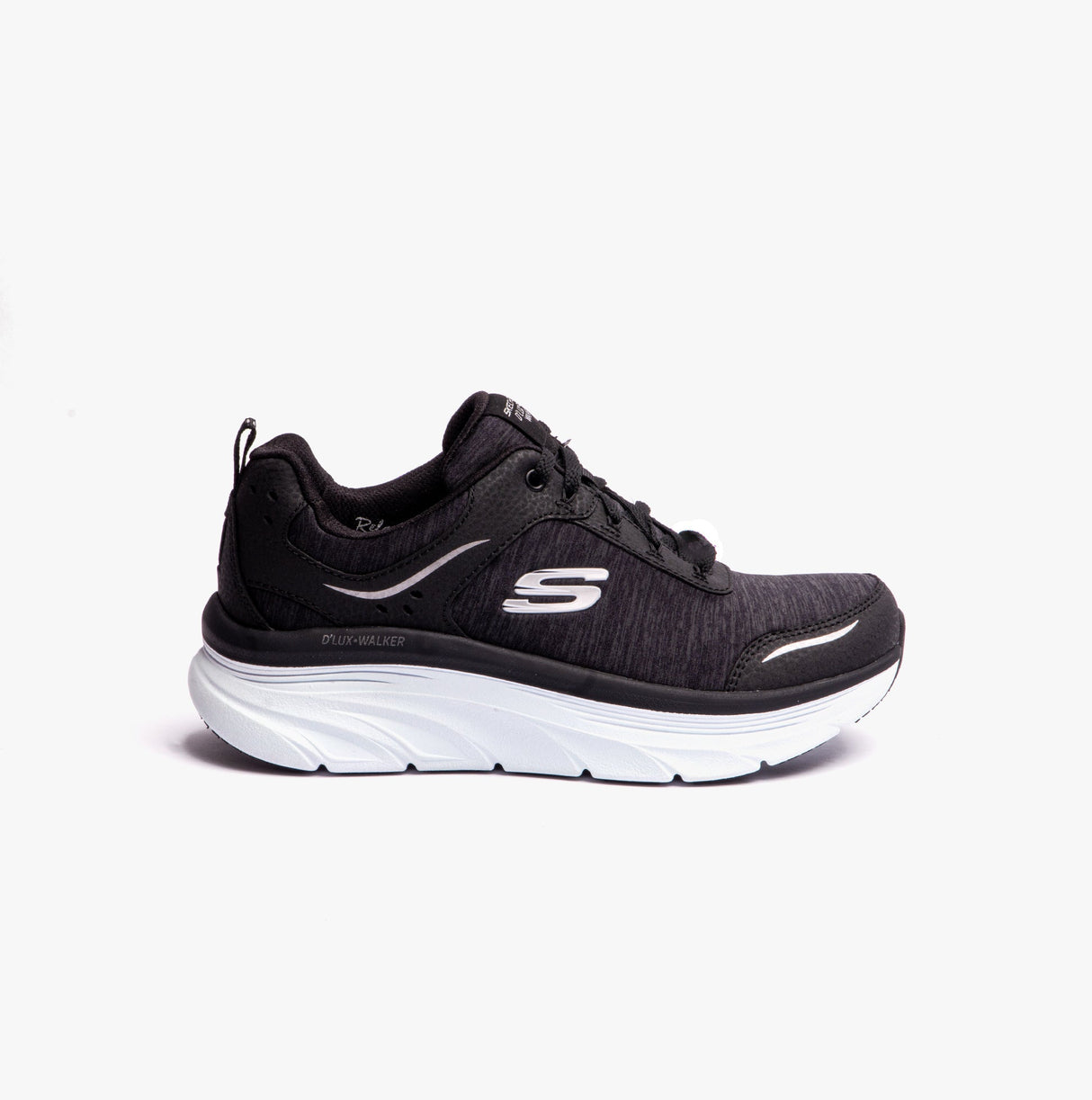 Skechers 149336/BKW D'LUX WALKER-COOL GROOVE Womens Trainers Black/White