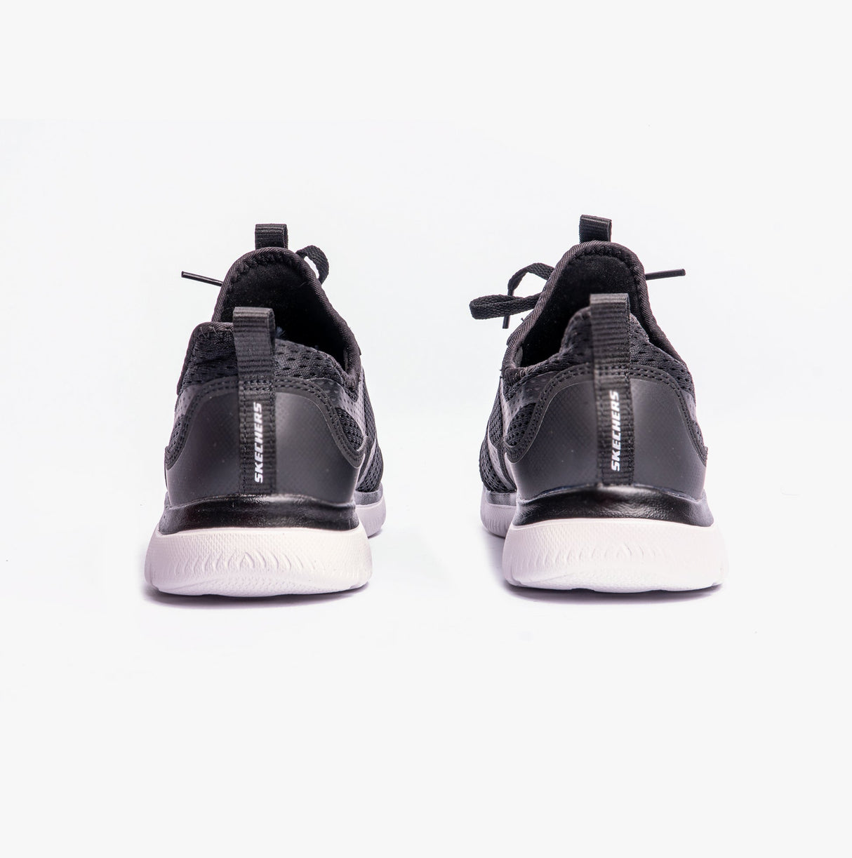 Skechers 149535/BLK SUMMITS-FREE CLASSICS Womens Lace-Up Trainers Black
