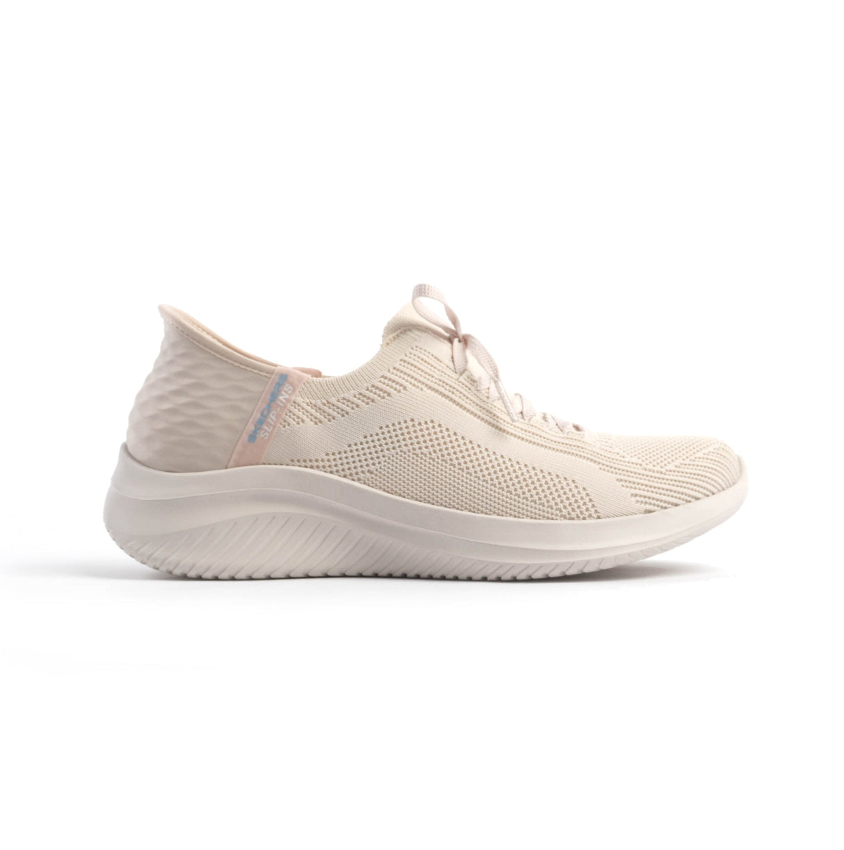 Skechers 149710/NAT ULTRA FLEX 3.0-BRILLIANT PATH Womens Slip-On Natural/Purple