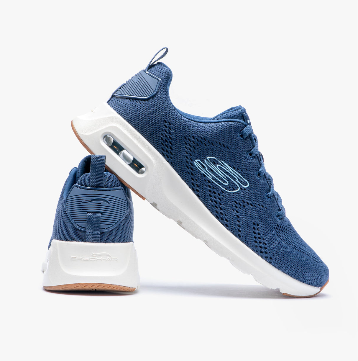 Skechers 149948/NVY SKECH-AIR COURT - SLICK AVENUE Womens Trainers Navy