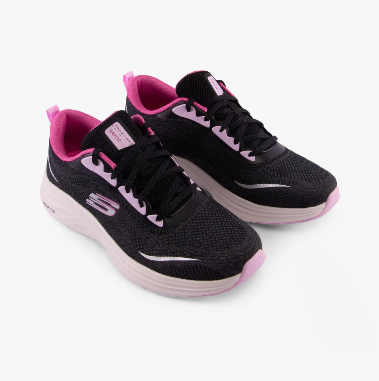 Skechers 150028/BKMT VAPOR FOAM - SMOOTH RIDE Womens Trainers Black/Multi