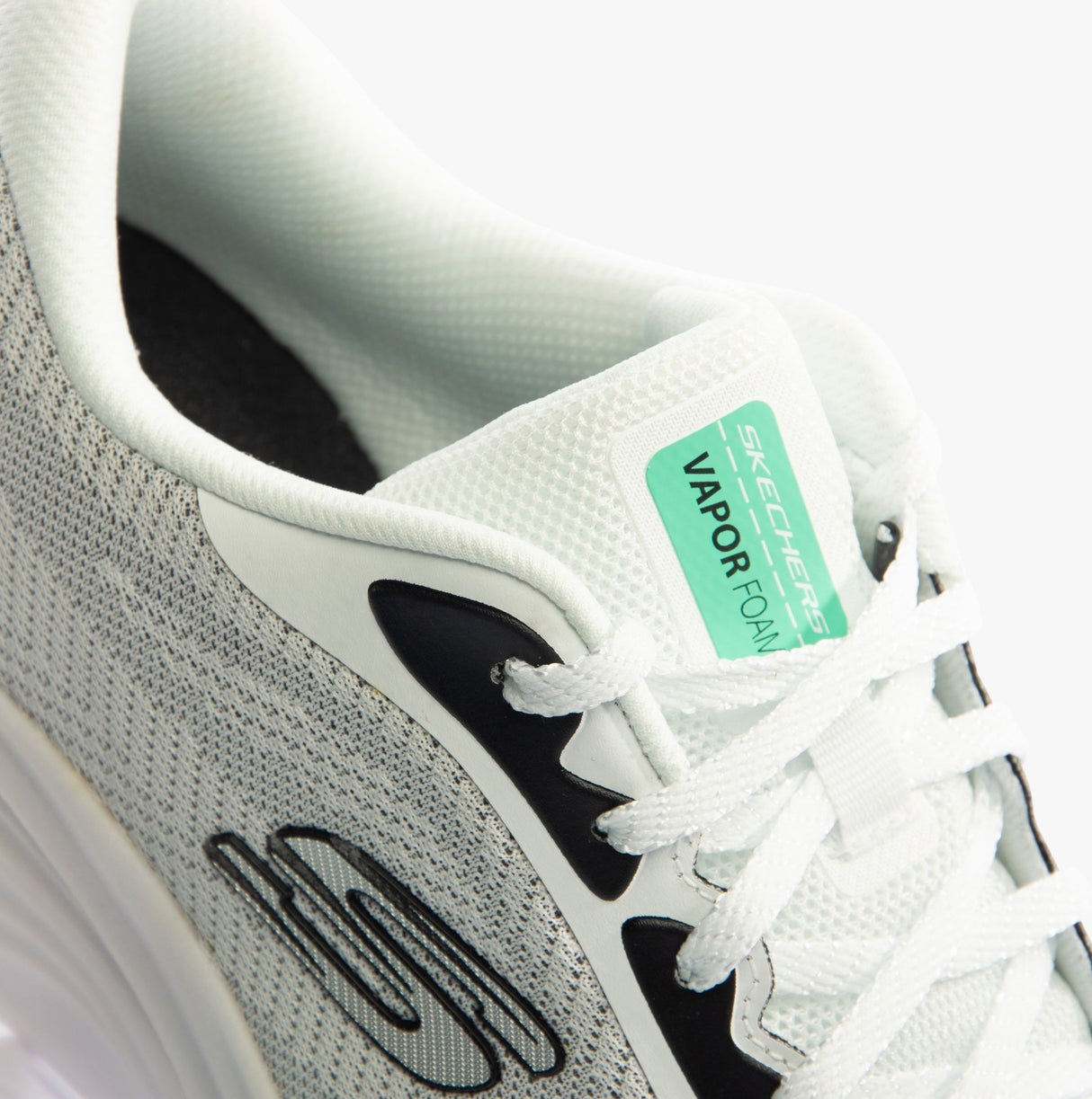 Skechers 150028/WBK VAPOR FOAM - SMOOTH RIDE Womens Trainers White/Black