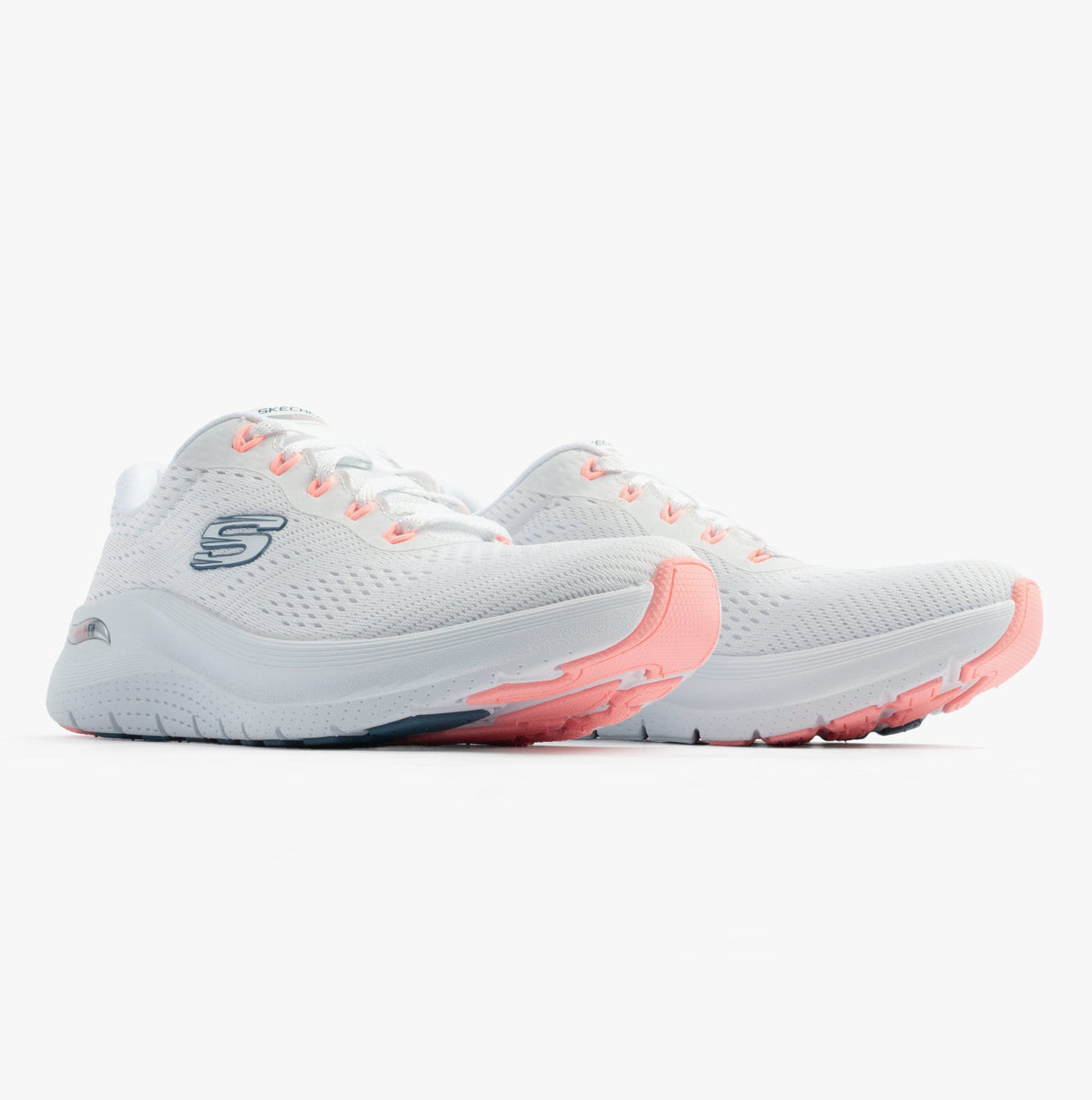 Skechers 150051/WPKB ARCH FIT 2.0 - BIG LEAGUE Womens Trainers White/Pink/Blue