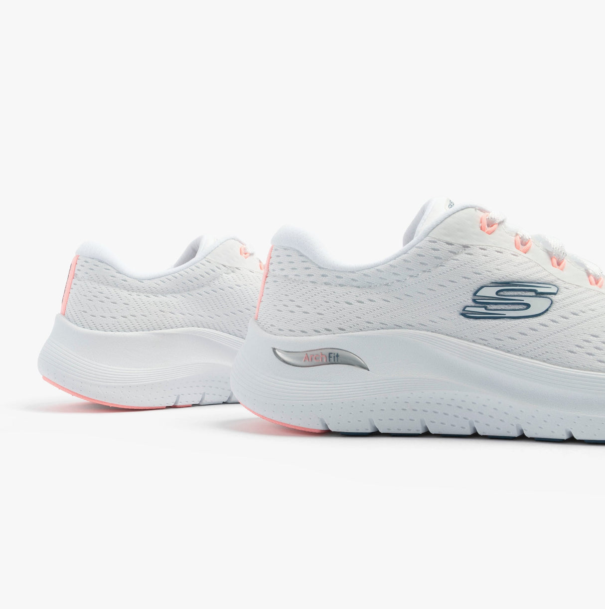 Skechers 150051/WPKB ARCH FIT 2.0 - BIG LEAGUE Womens Trainers White/Pink/Blue