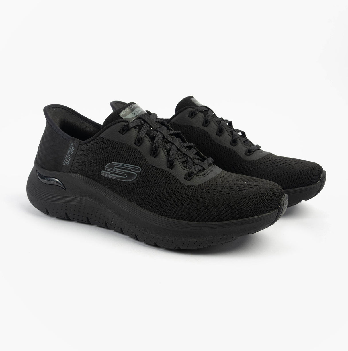 Skechers 150066/BBK ARCH FIT 2.0 - EASY CHIC Womens Trainers Black