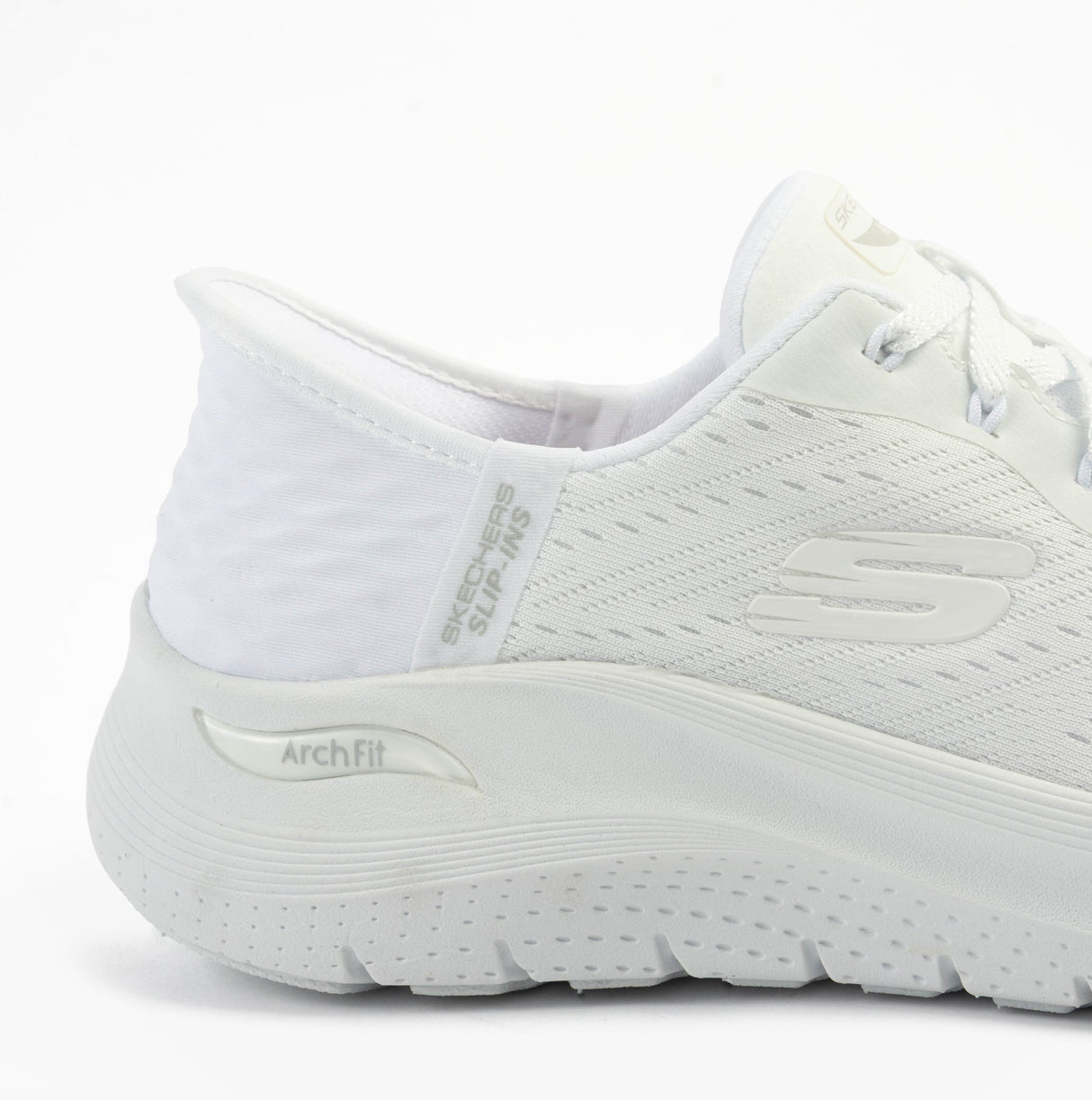 Skechers 150066/WHT ARCH FIT 2.0 - EASY CHIC Womens Trainers White