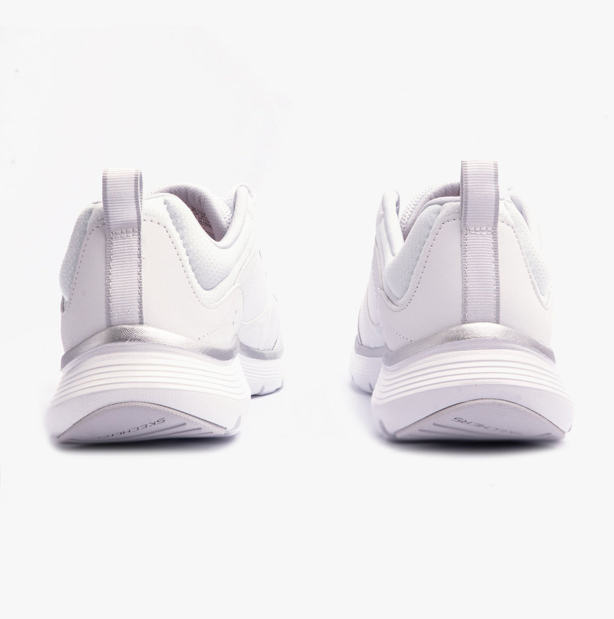 Skechers 150202/WSL FLEX APPEAL 5.0 - FRESH TOUCH Womens Trainers White/Silver