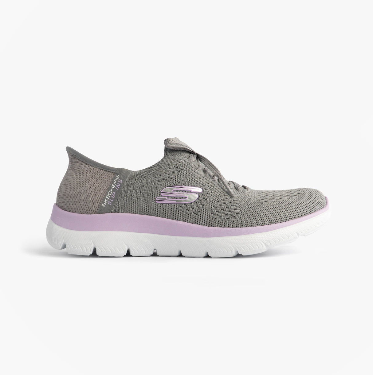 Skechers 150263/GYLV SUMMITS-NEW DAILY Womens Trainers Grey/Lavender