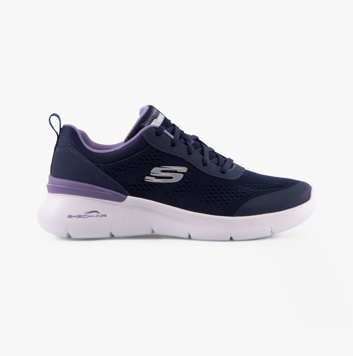 Skechers 150370/NVLV SKECH-AIR DYNAMIGHT 2.0 - NEW Womens Trainers Navy/Lavender