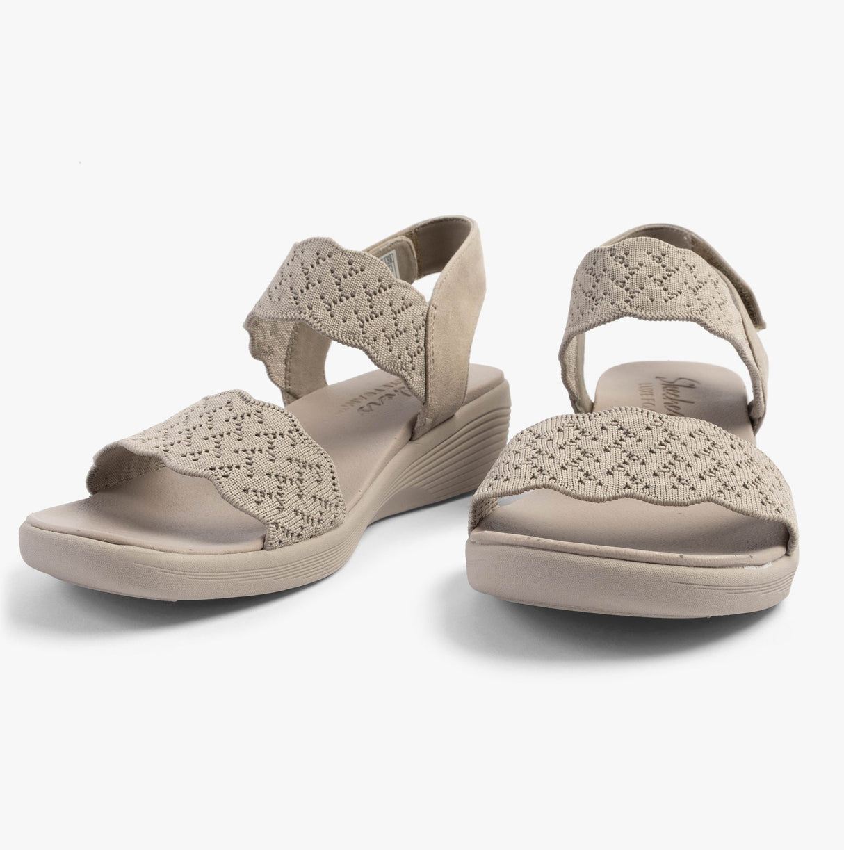 Skechers 163165/TPE ARYA - ON THE RISE Womens Sandals Taupe