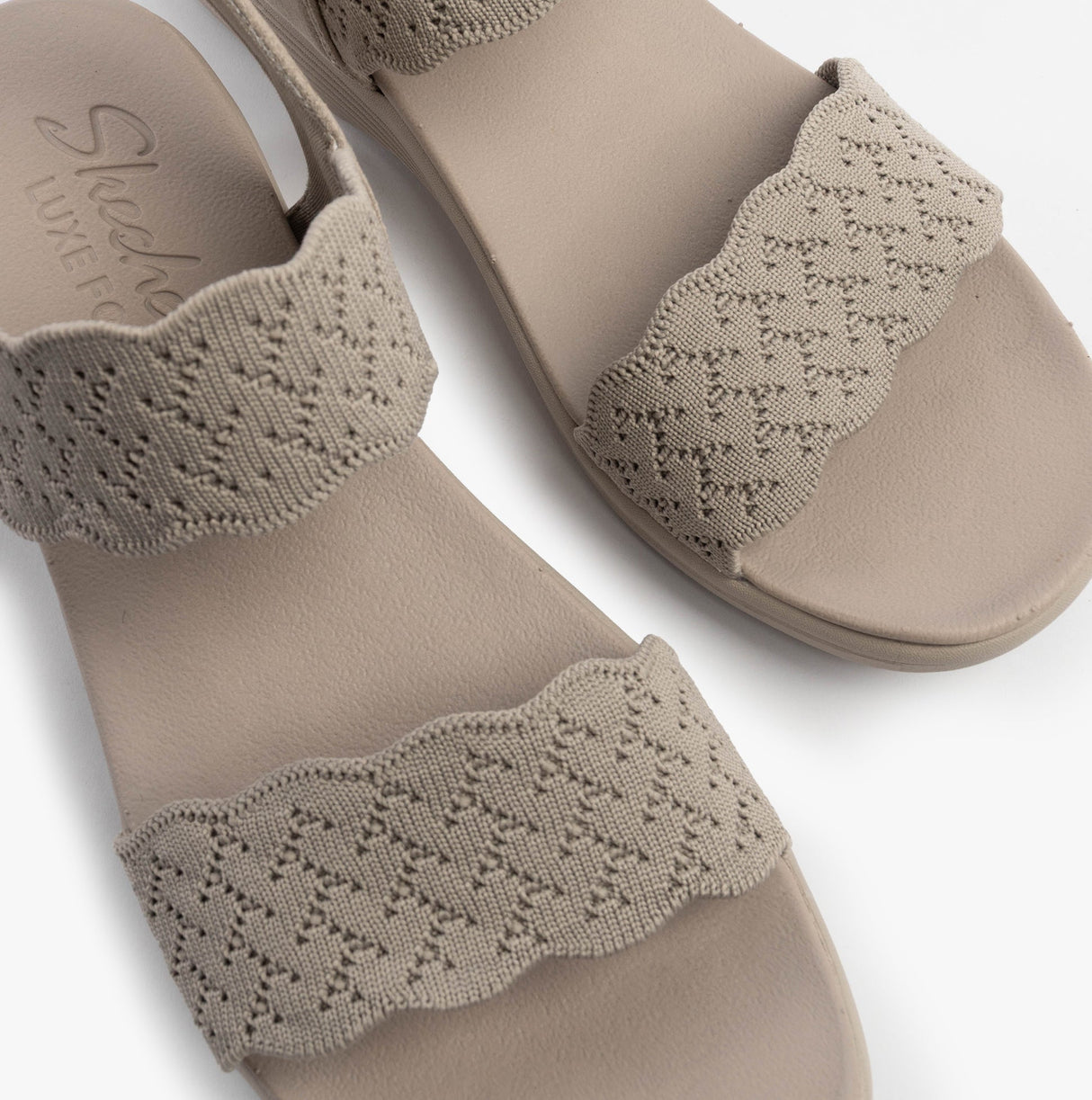 Skechers 163165/TPE ARYA - ON THE RISE Womens Sandals Taupe