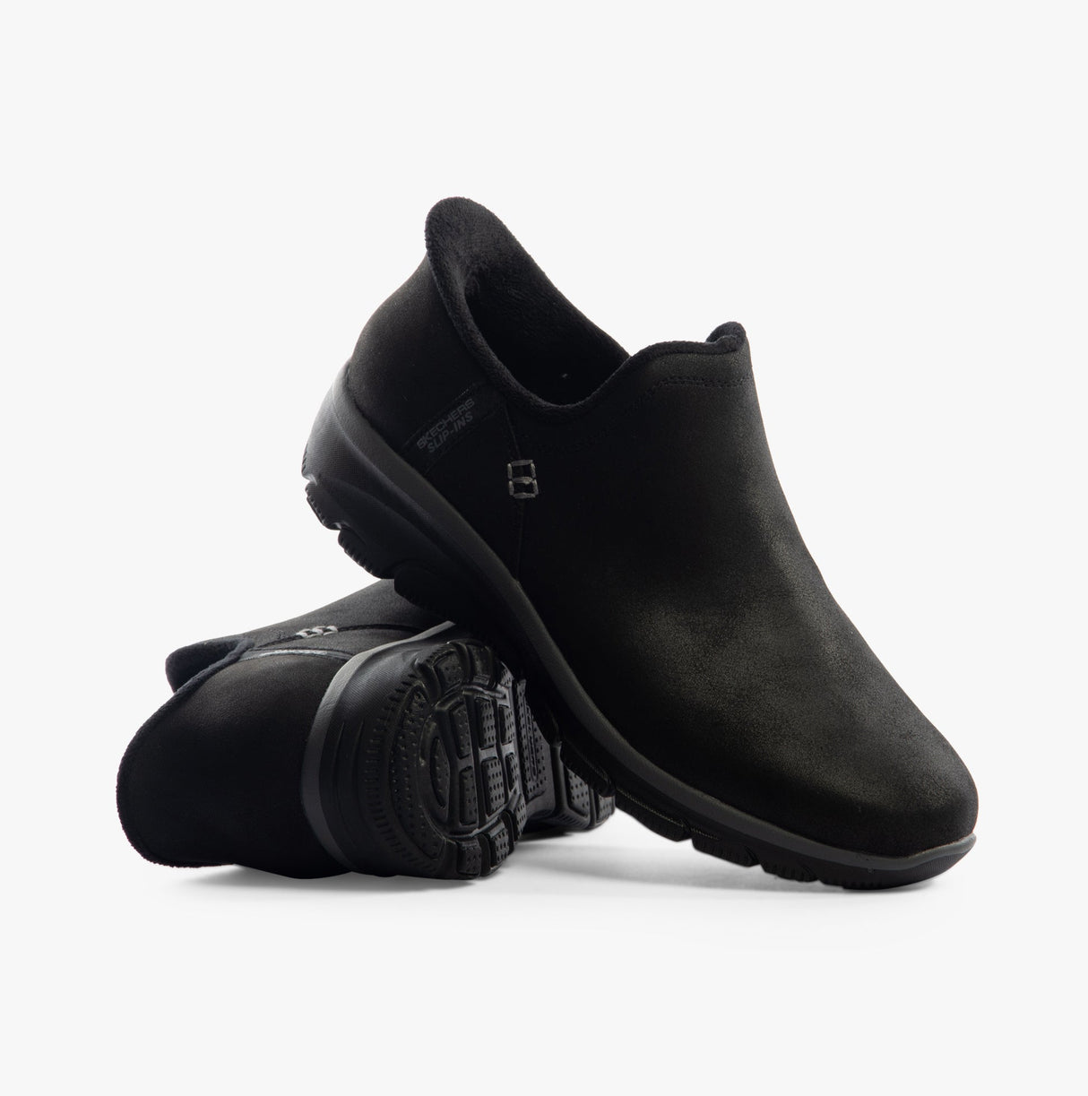 Skechers 167872/BLK EASY GOING - MODERN HOUR Womens Shoes Black