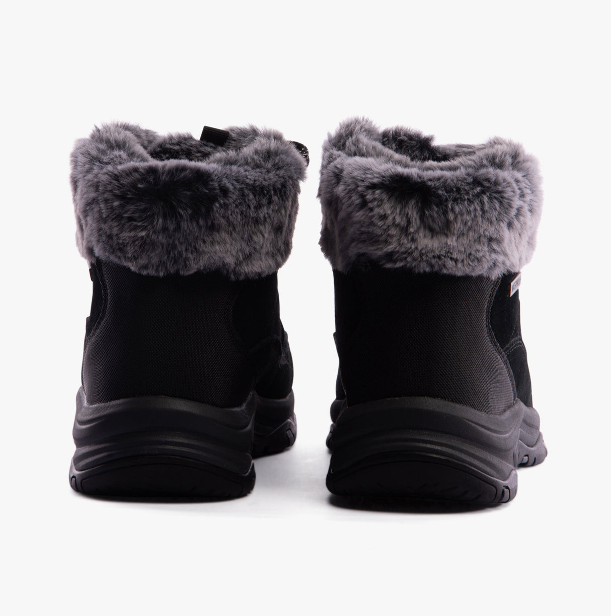 Skechers 167882/BLK TREGO - SNOW WORRIES Womens Boots Black