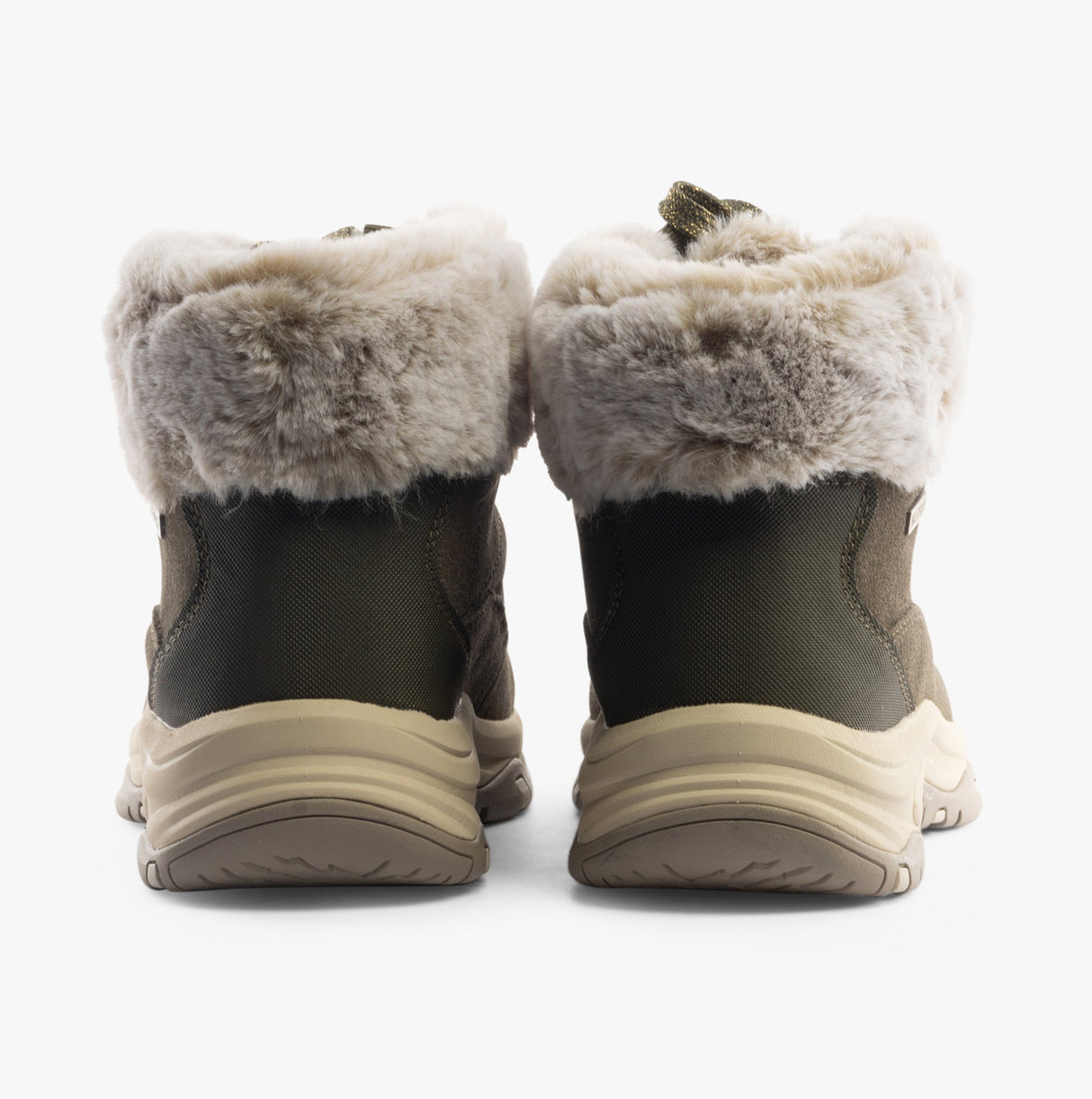 Skechers 167882/OLV TREGO - SNOW WORRIES Womens Boots Olive