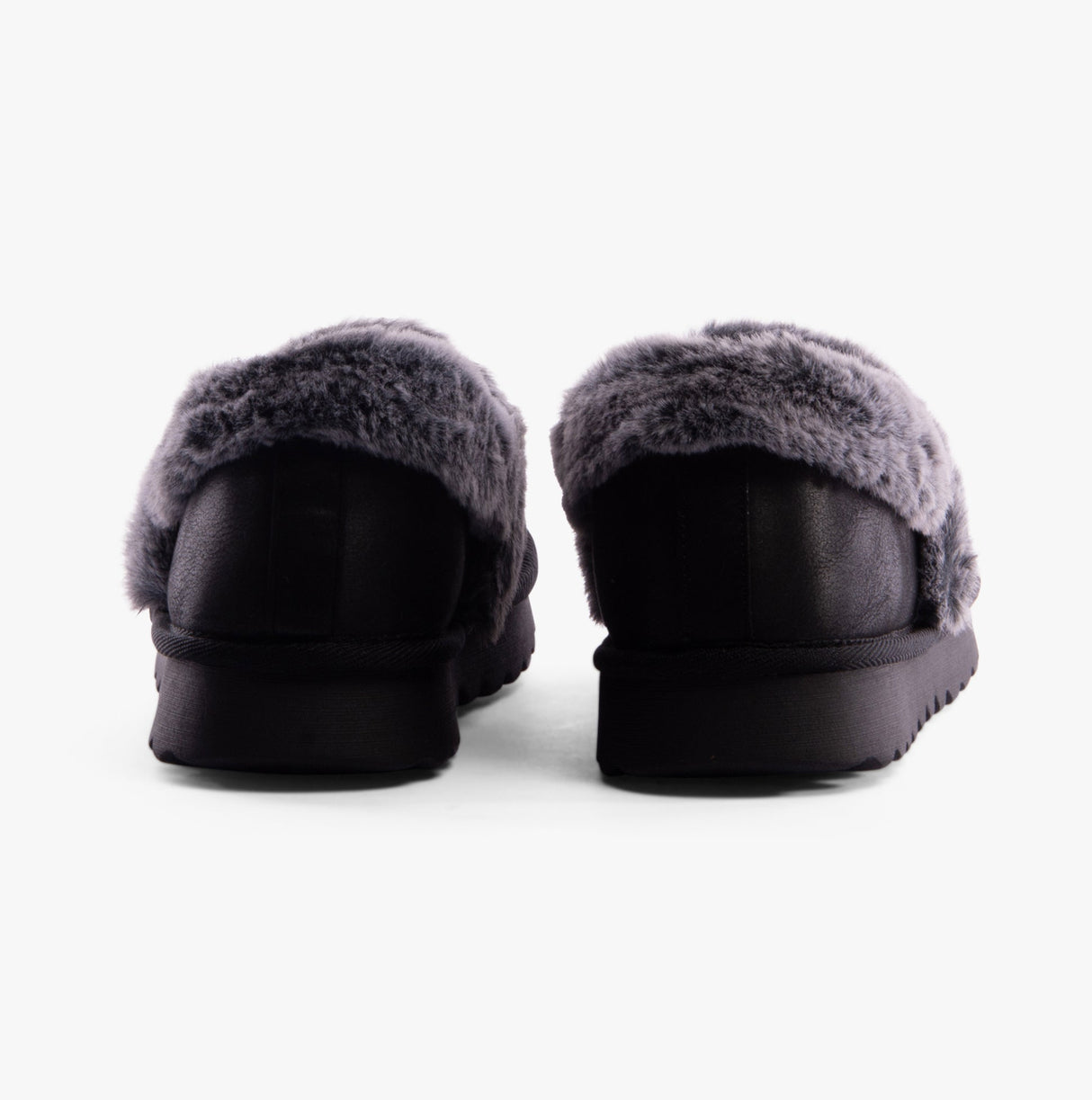 Skechers 169027/BLK COZY UP Womens Slippers Black