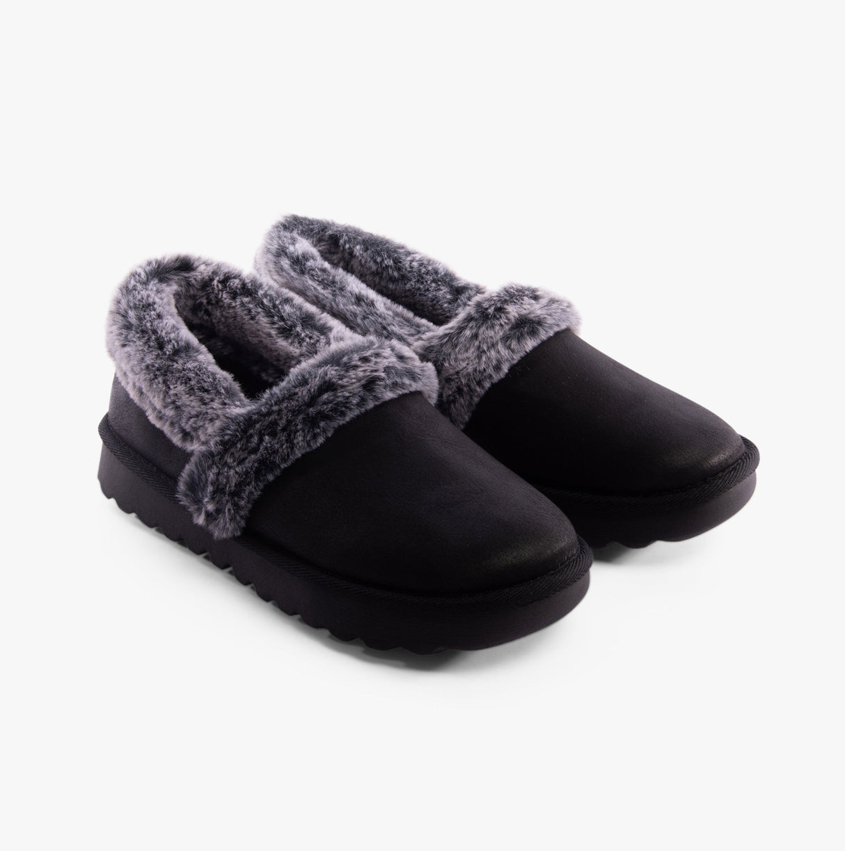 Skechers 169027/BLK COZY UP Womens Slippers Black