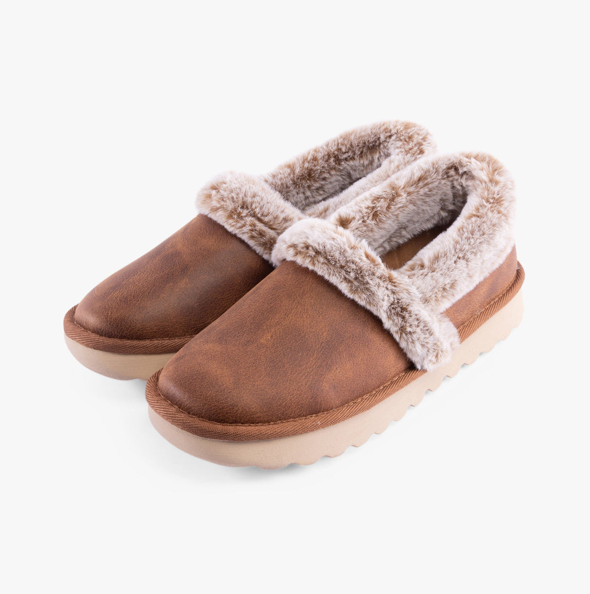Skechers 169027/CSNT COZY UP Womens Slippers Chestnut