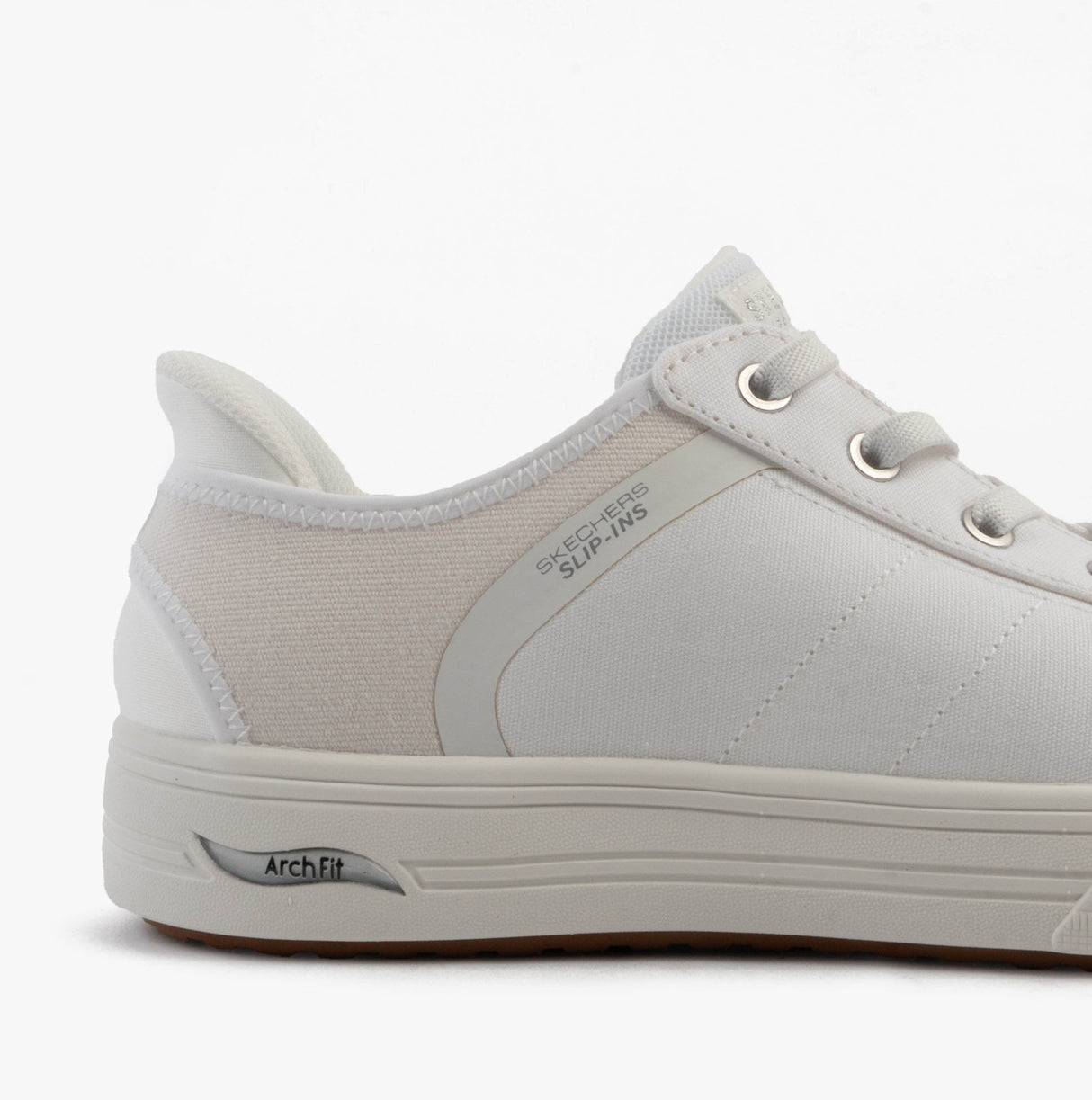 Skechers 177205/WHT ARCH FIT ARCADE-FOREVER COZY Womens Trainers White