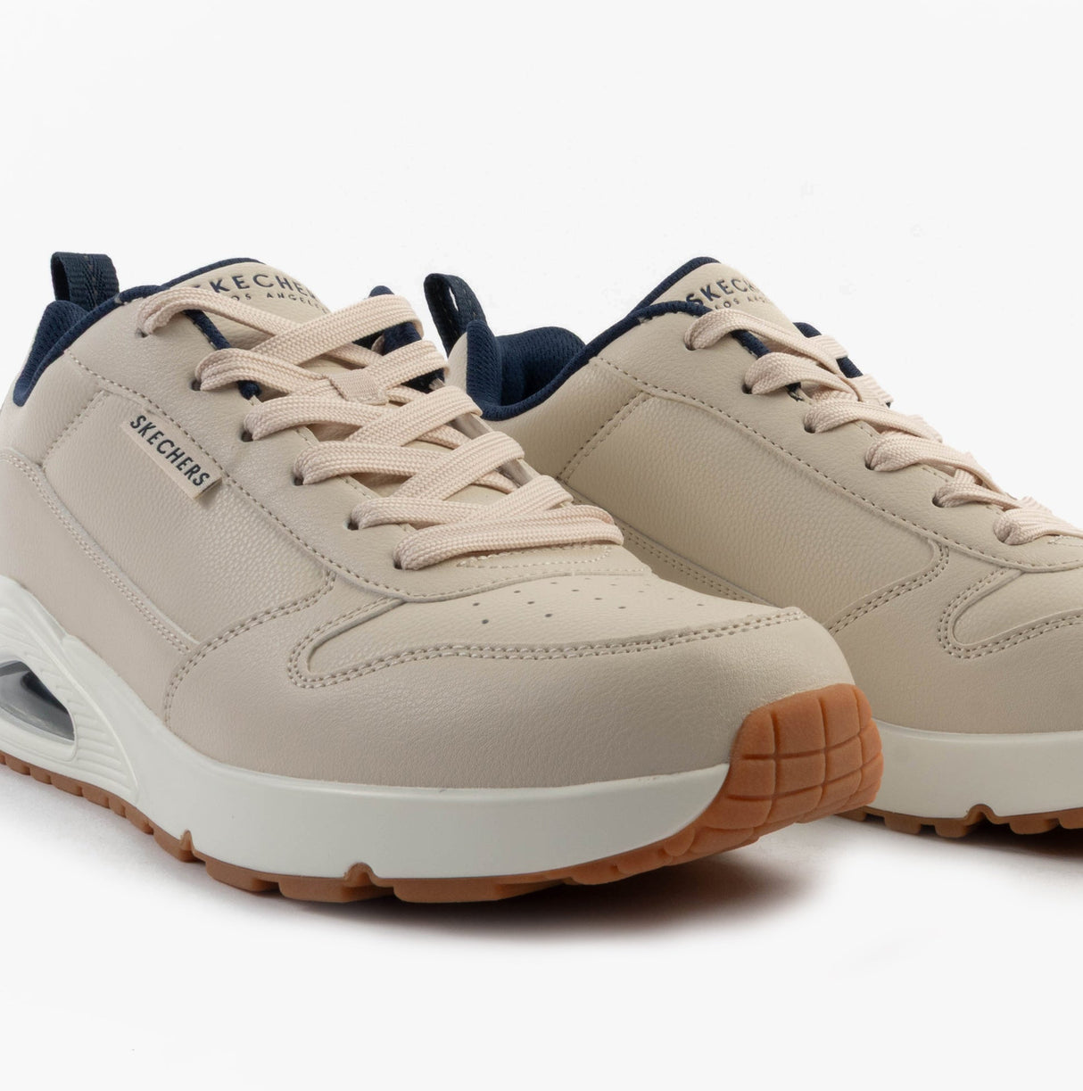 Skechers 183012/WBL UNO - ALDER Mens Trainers White Blue