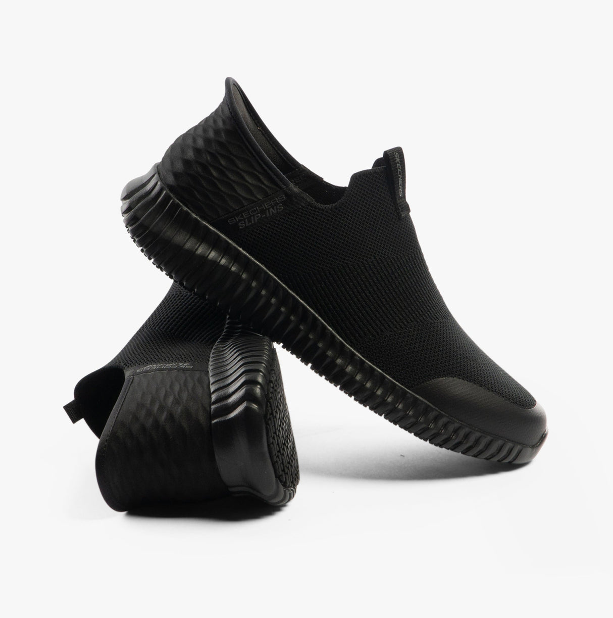 Skechers Work 200171EC CESSNOCK RYLIND SR Mens Occupational Trainers Black