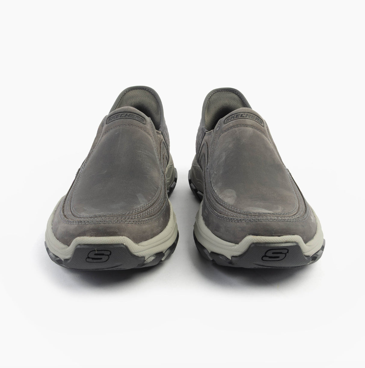 Skechers 204810/CHAR RESPECTED - ELGIN Mens Shoes Charcoal