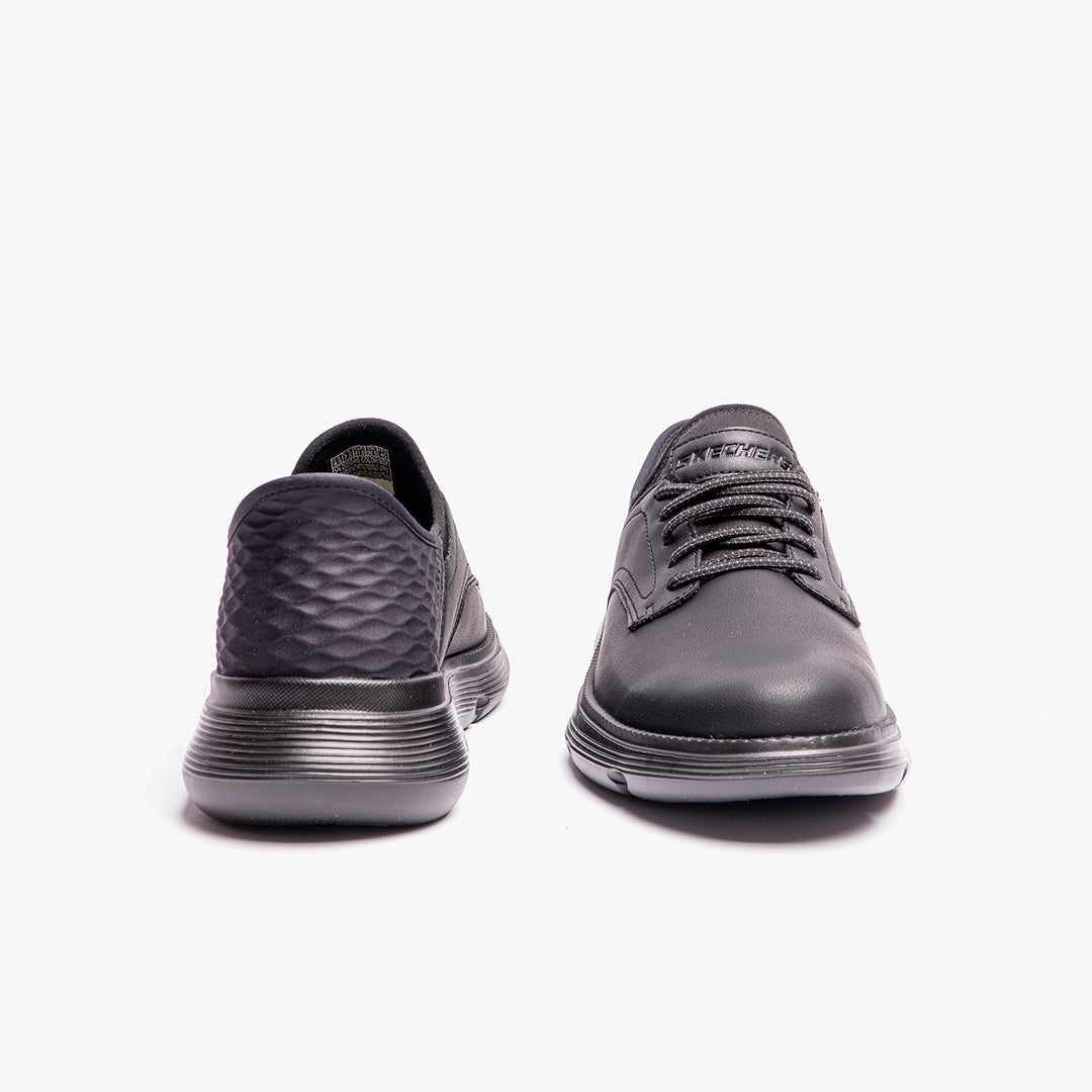 Skechers 205046/BBK GARZA-GERVIN Mens Casual Trainers Black