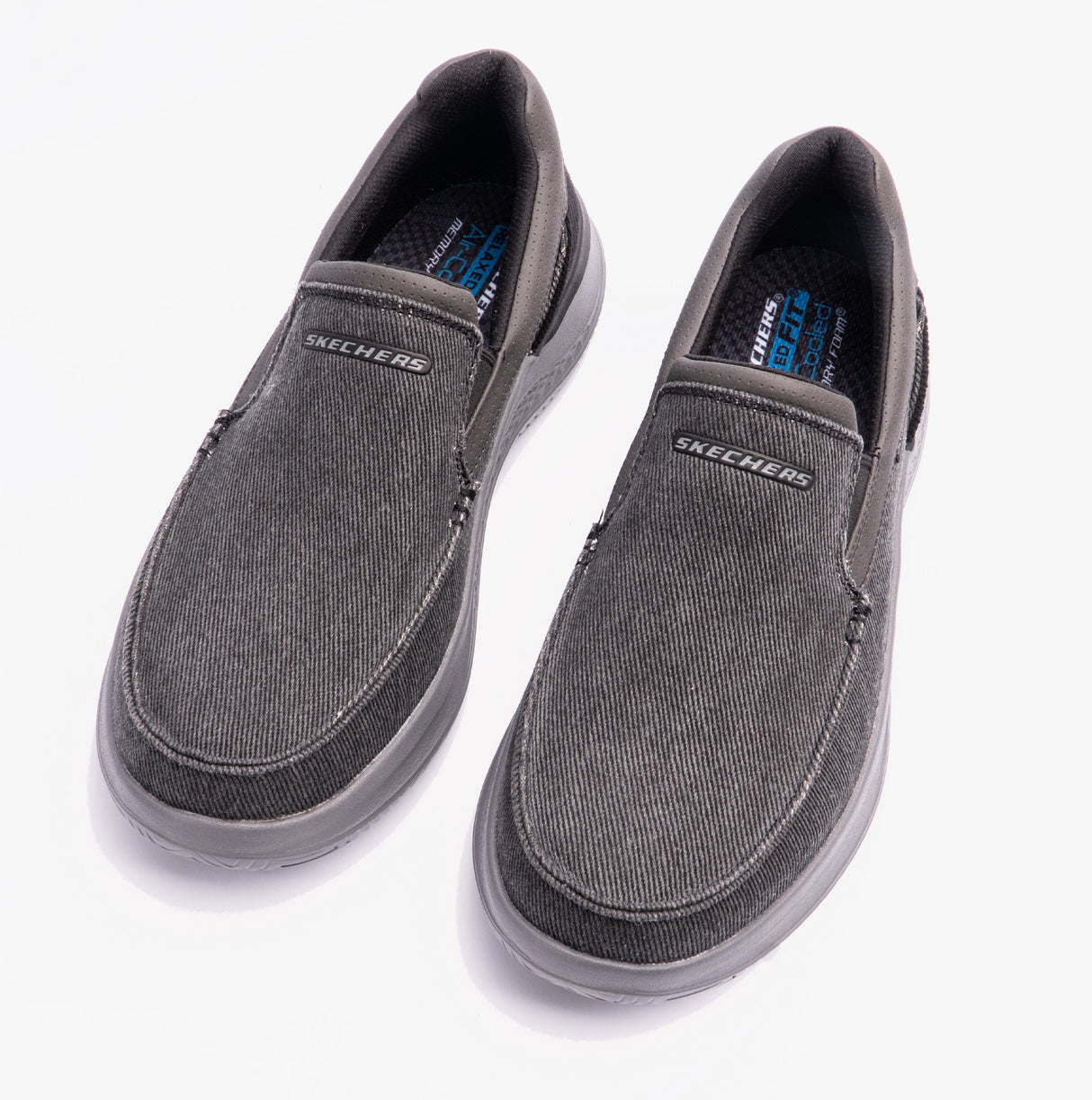 Skechers 205066/BLK HASTING - FIELDEN Mens Shoes Black