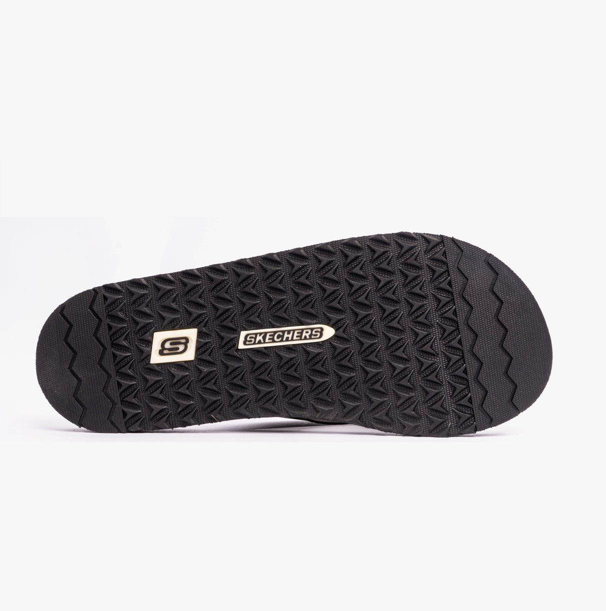 Skechers 205098/BLK TANTRIC - FRITZ Mens Toe Post Sandals Black