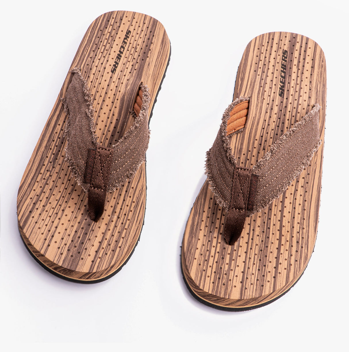 Skechers 205098/BRN TANTRIC - FRITZ Mens Toe Post Sandals Brown