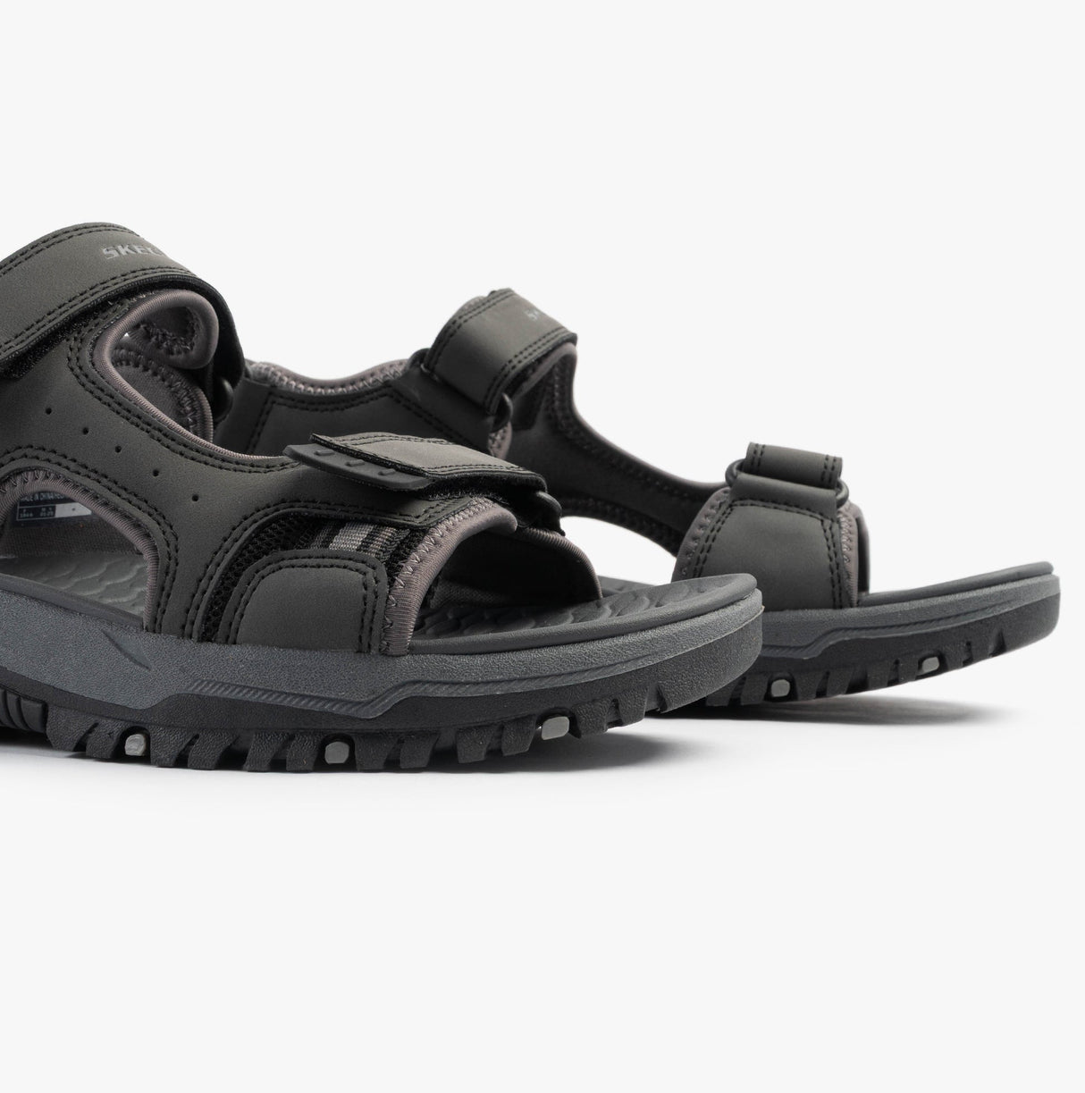Skechers 205139/BLK PREWITT - RIGDON Mens Sandals Black