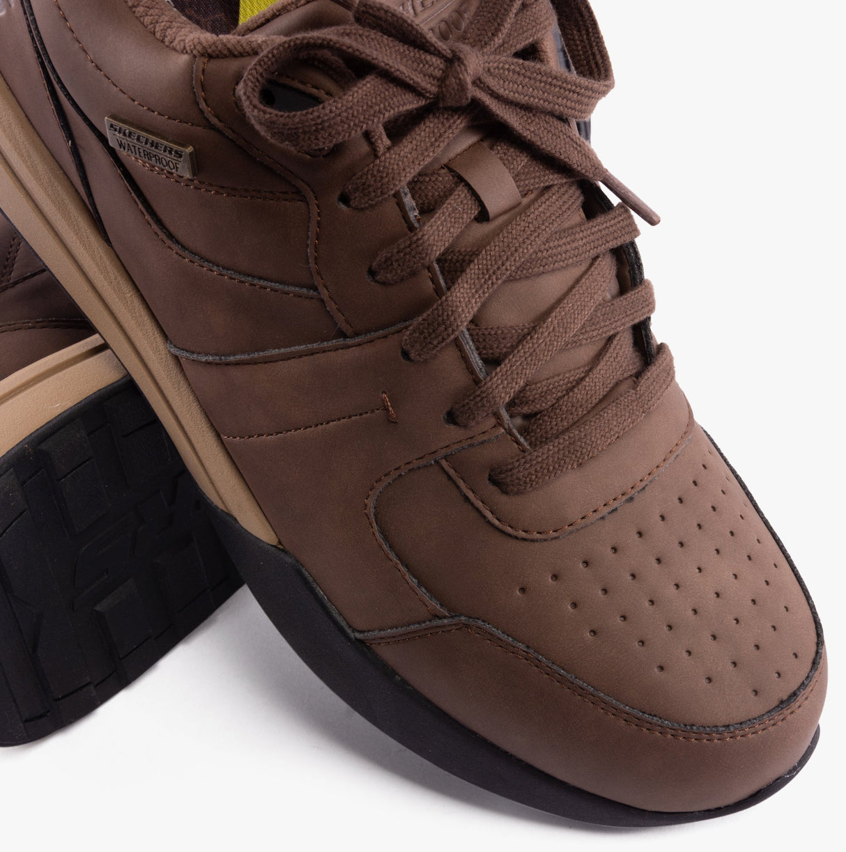 Skechers 205236/BRN NETSON - GANDER Mens Trainers Brown