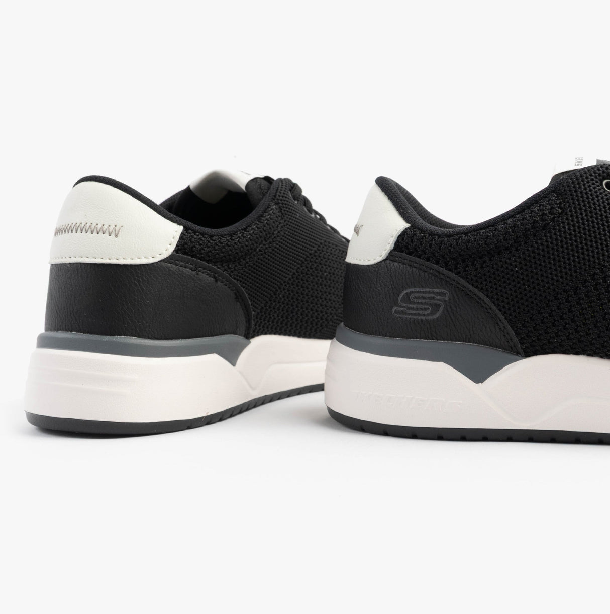 Skechers 210793/BLK CORLISS - DORSET Mens Trainers Black