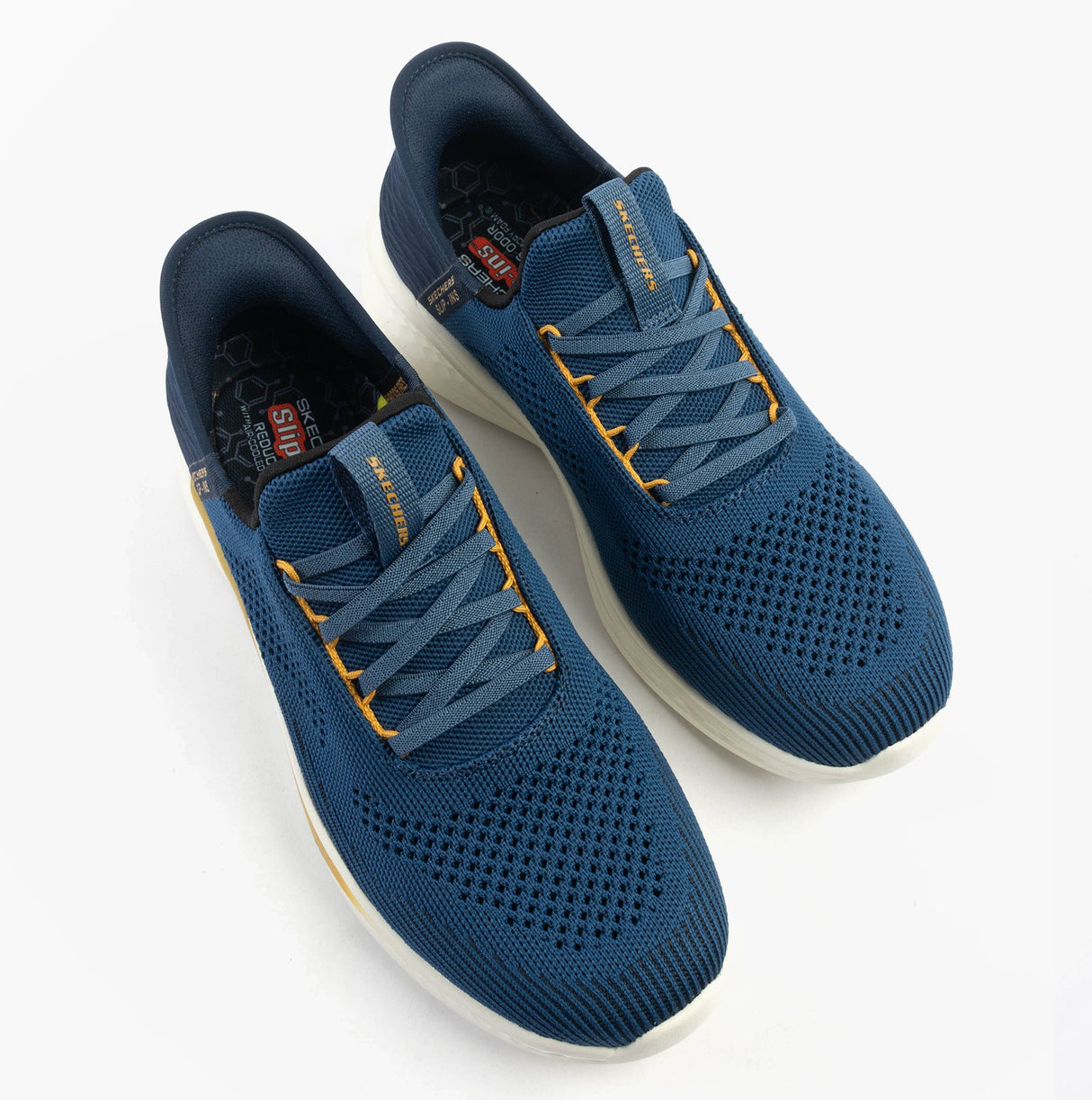 Skechers 210810/BLU SLADE - QUINTO Mens Shoes Blue