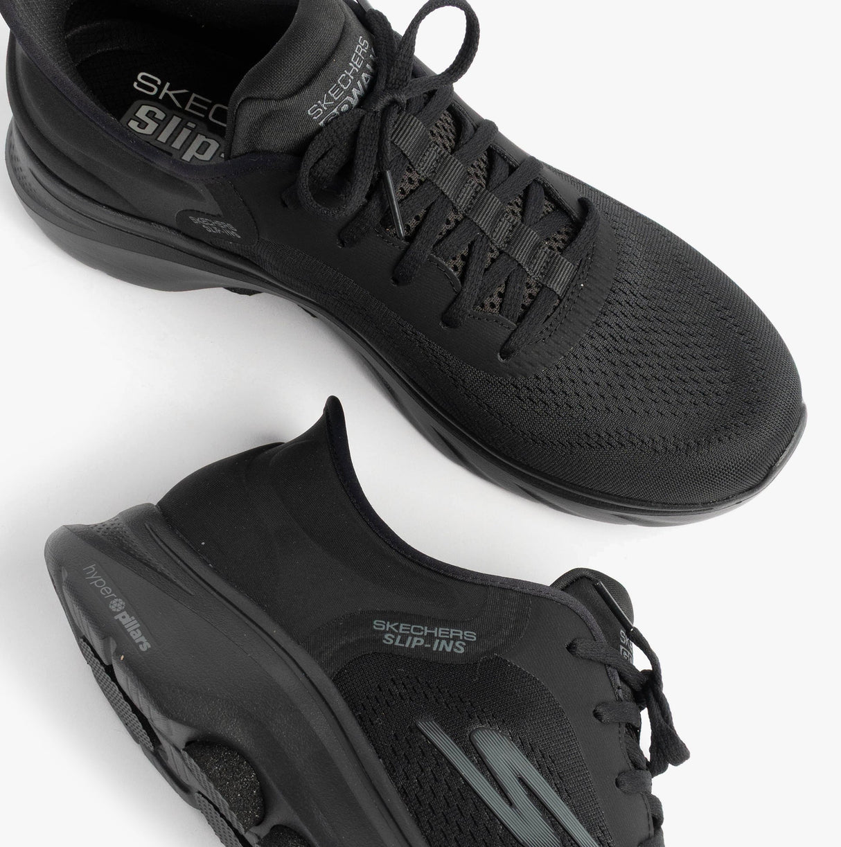 Skechers 216550/BBK GO WALK 7 - VALIN Mens Trainers Black