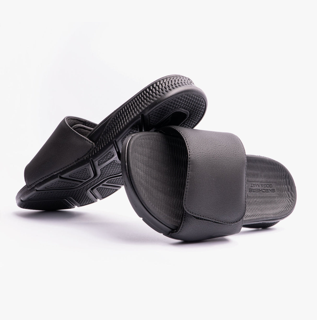 Skechers 229033/BBK GO CONSISTENT - WATERSHED Mens Sandals Black