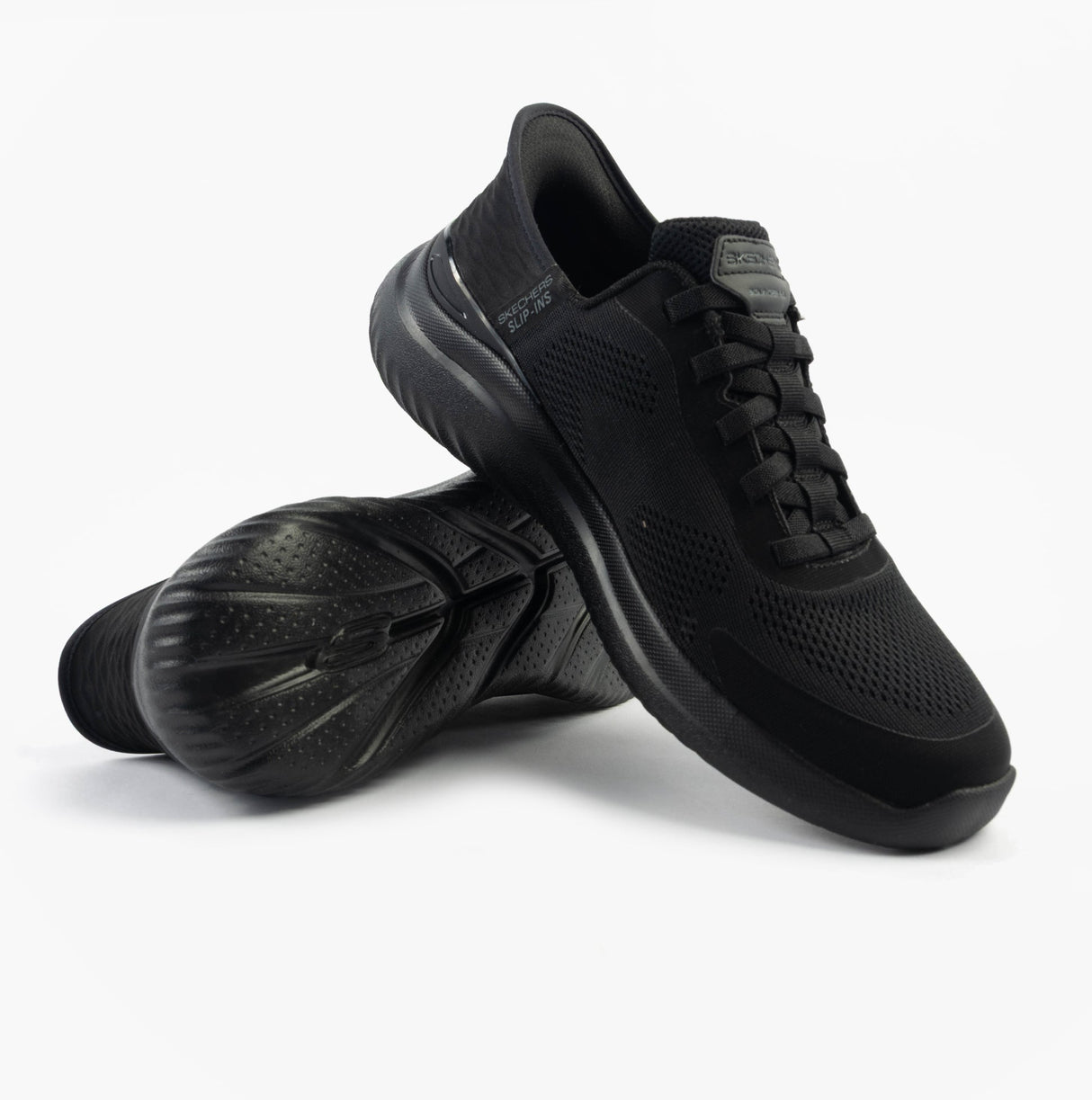 Skechers 232459/BBK BOUNDER 2.0 - EMERGED Mens Trainers Black