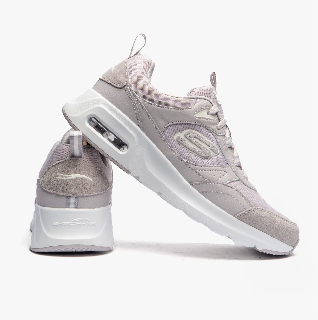 Skechers 232646/NAT SKECH-AIR COURT-HOMEGROWN Mens Trainers Beige