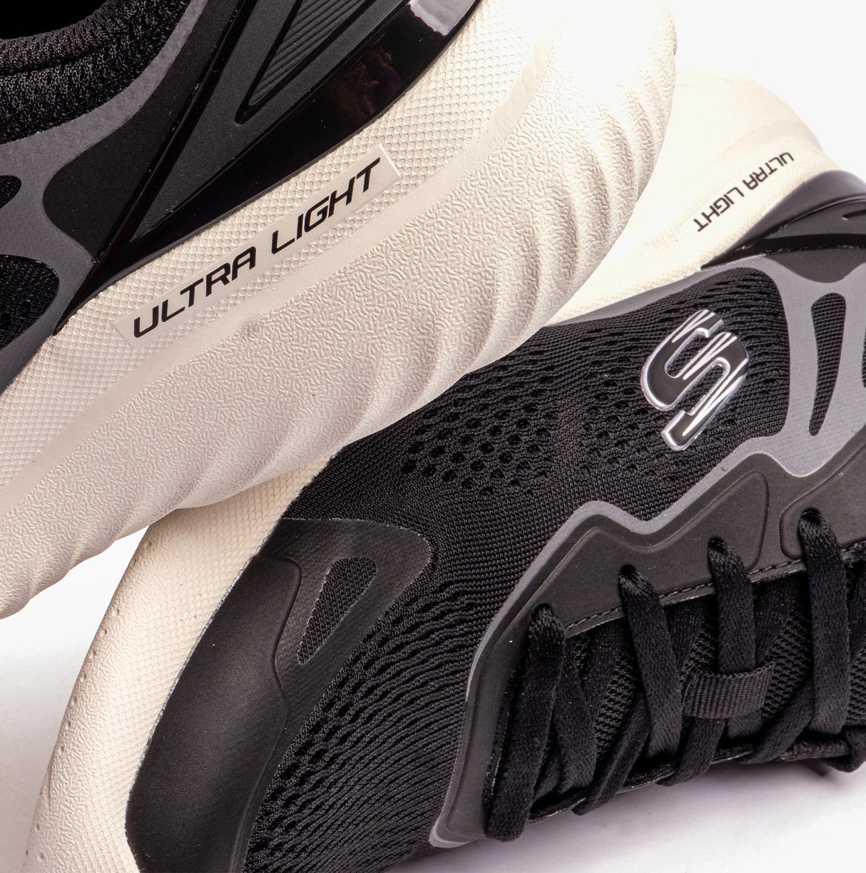 Skechers 232674/BKGY BOUNDER 2.0-ANDAL Mens Trainers Black/Gray